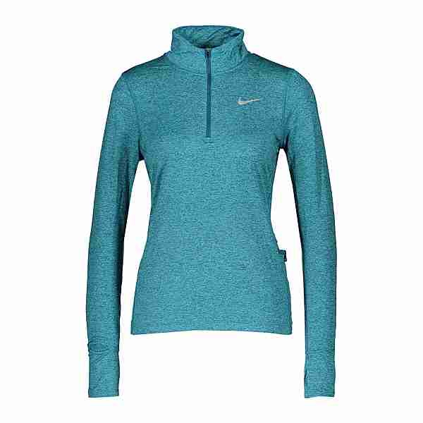 Nike Element Drill Top Running Damen Funktionssweatshirt Damen blau