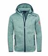 Trollkids Jondalen XT Fleecejacke M&auml;dchen - Gletschergr&uuml;n/Marineblau