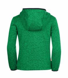 Rückansicht von Trollkids Jondalen XT Fleecejacke Kinder Pfeffergr&uuml;n/Marineblau