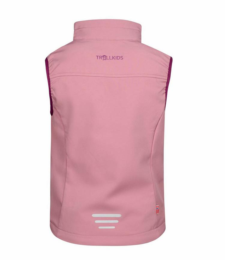 Trollkids Trollkids Trollfjord Outdoorweste Kinder - Orchidee/Maulbeere - 0 | SportScheck