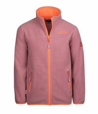 Trollkids Oppdal XT Fleecejacke M&auml;dchen - Orchidee/Pfirsich