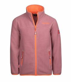 Trollkids Oppdal XT Fleecejacke Kinder Orchidee/Pfirsich