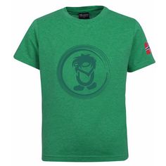 Trollkids Trollfjord T-Shirt Kinder Pfeffergrün
