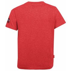 Rückansicht von Trollkids Trollfjord T-Shirt Kinder Rot