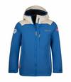 Trollkids Bergen Regenjacke Kinder - Leuchtendes Blau/wolkig grau