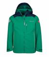 Trollkids Bergen Regenjacke Kinder - Pfeffergr&uuml;n/Marineblau