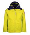 Trollkids Bergen Regenjacke Kinder - Tr&uuml;bes Gelb/Marineblau