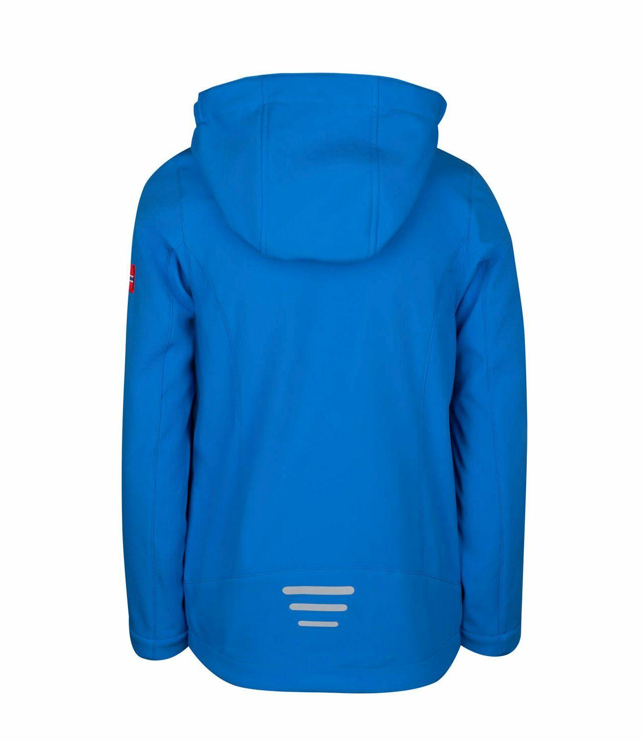 Trollkids Preikestolen Softshelljacke Kinder Leuchtendes Blau