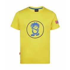 Trollkids Troll T T-Shirt Kinder Trübes Gelb