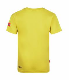 Rückansicht von Trollkids Troll T T-Shirt Kinder Trübes Gelb