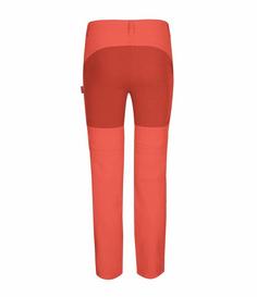 Rückansicht von Trollkids Nordfjord Trekkinghose Kinder Pfirsich