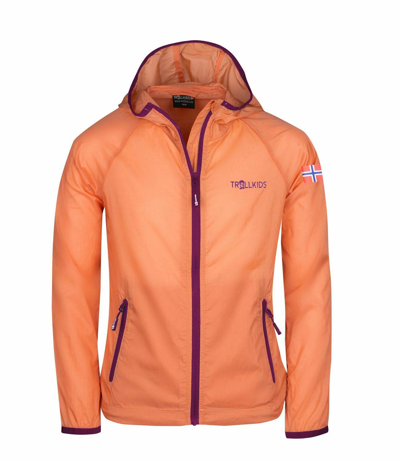 Trollkids Fjell Funktionsjacke - Pfirsich/Maulbeere