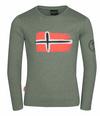 Trollkids Oslo Longshirt Kinder - Lehmgr&uuml;n
