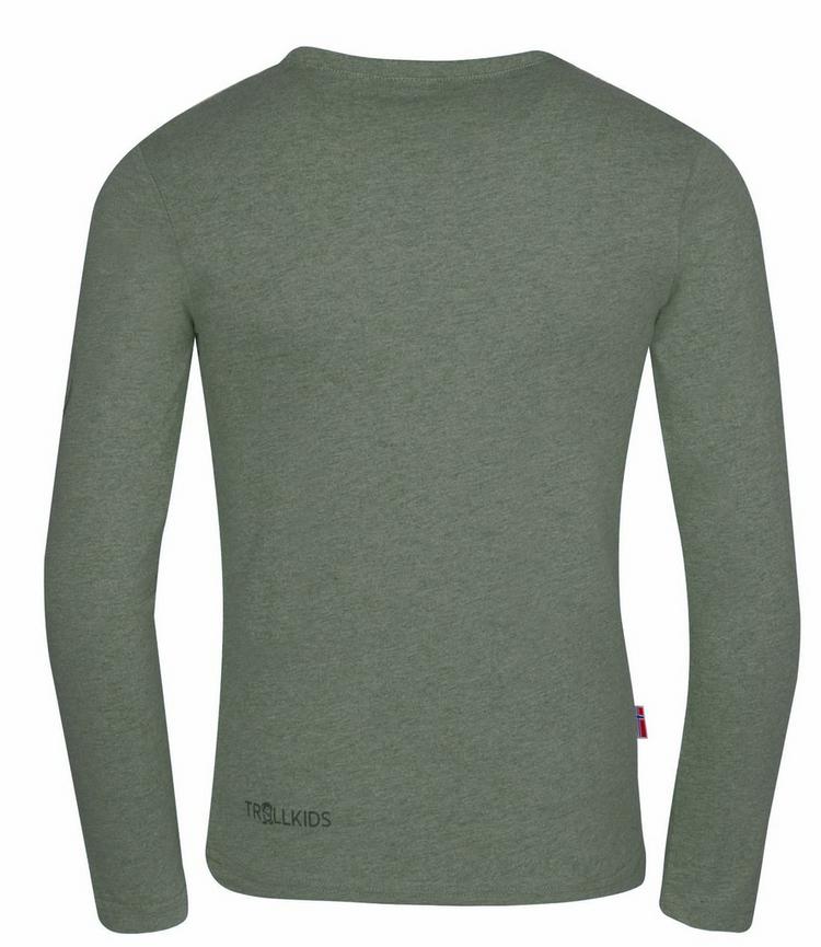 Trollkids Trollkids Oslo Longshirt Kinder - Lehmgr&uuml;n - 0 | SportScheck