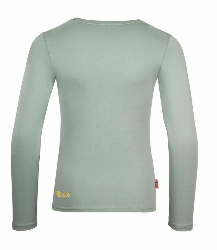 Trollkids Trollkids Pointillism Longshirt M&auml;dchen - Gletschergr&uuml;n/Limonade - 0 | SportScheck