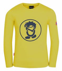 Trollkids Troll Longshirt Kinder Trübes Gelb/Marineblau