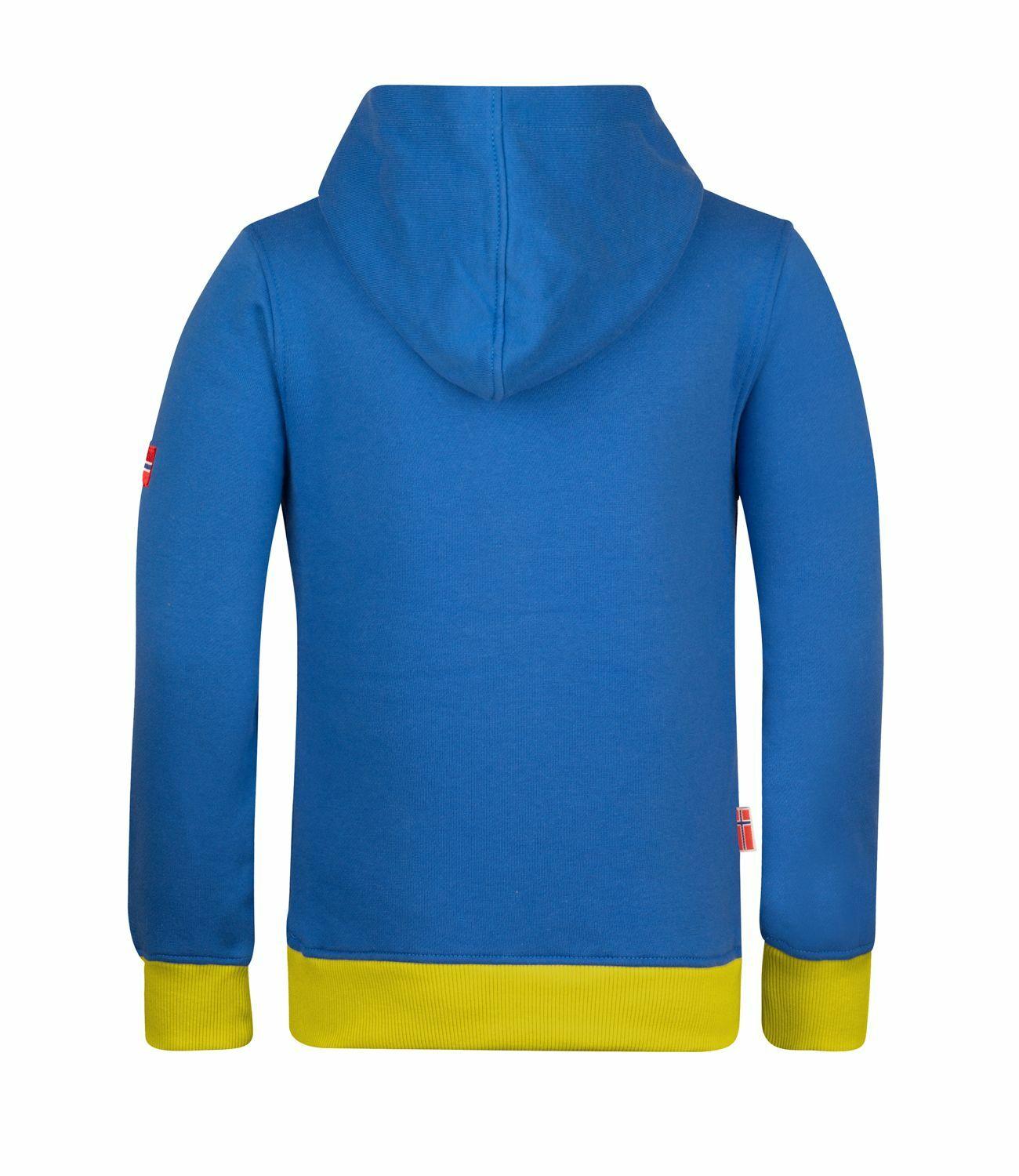Trollkids Kinder Kapuzenjacke Oslo - Bequemer Hoodie Aus Weichem Baumwollmix