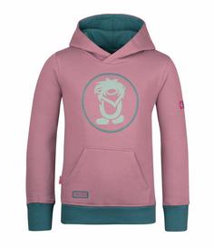 Trollkids Troll Hoodie Kinder Orchidee/Petrol