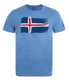 Westfjord Hekla T T-Shirt Herren Mittelblau