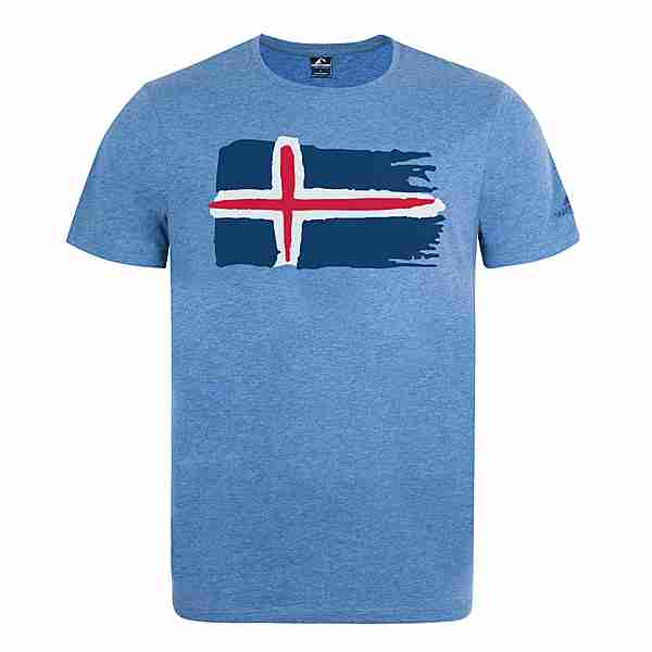 Westfjord Hekla T T-Shirt Herren Mittelblau