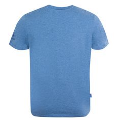 Rückansicht von Westfjord Hekla T T-Shirt Herren Mittelblau