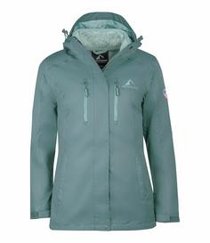 Westfjord Hverfjall Doppeljacke Damen Grün