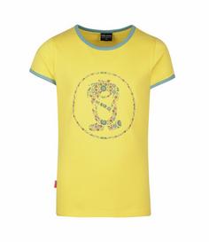 Trollkids Flower Troll T-Shirt Kinder Limonade/Gletschergrün