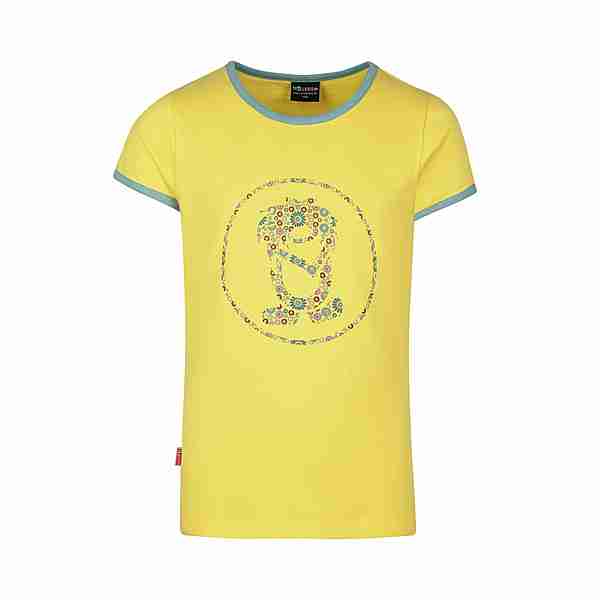 Trollkids Flower Troll T-Shirt Kinder Limonade/Gletschergrün