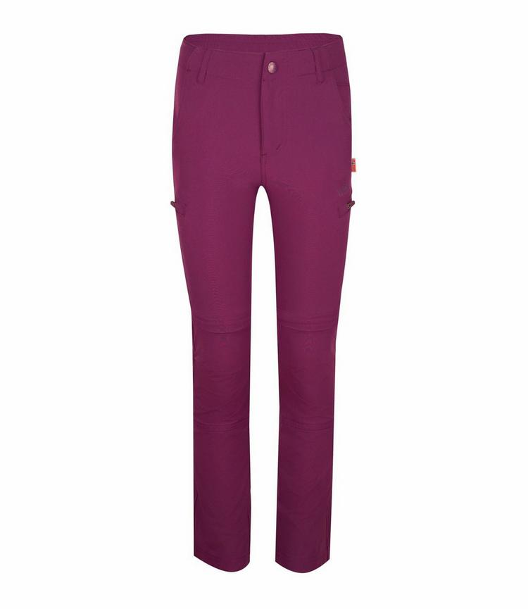 Trollkids Trollkids Kjerag Zip Off Trekkinghose Kinder - Maulbeere - 0 | SportScheck