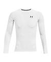 Under Armour Baselayer HG Comp Longlseeve T-Shirt Laufshirt Herren - weiss