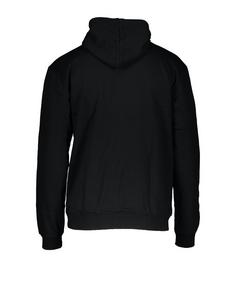 Rückansicht von Joma Winner Kapuzenpullover Funktionssweatshirt Herren schwarzgrau