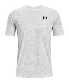 Under Armour Abc Camo T-Shirt Laufshirt Herren weiss