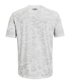 Rückansicht von Under Armour Abc Camo T-Shirt Laufshirt Herren weiss