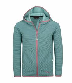 Trollkids Sogndal Fleecejacke Kinder Gletschergrün/Orchidee