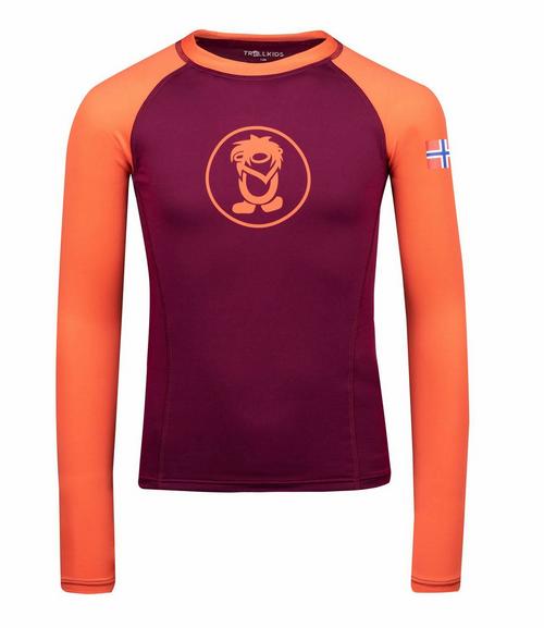 Trollkids Kvalvika Longshirt Kinder