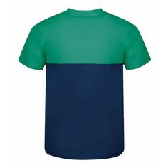 Rückansicht von Trollkids Bergen T-Shirt Kinder Marineblau/Pfeffergrün