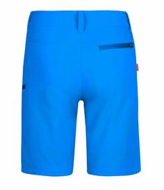 Rückansicht von Trollkids Haugesund Funktionsshorts Kinder Leuchtendes Blau