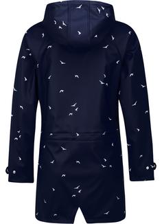 Rückansicht von PRO-X-elements MARLY Regenjacke Damen Marine-Blau