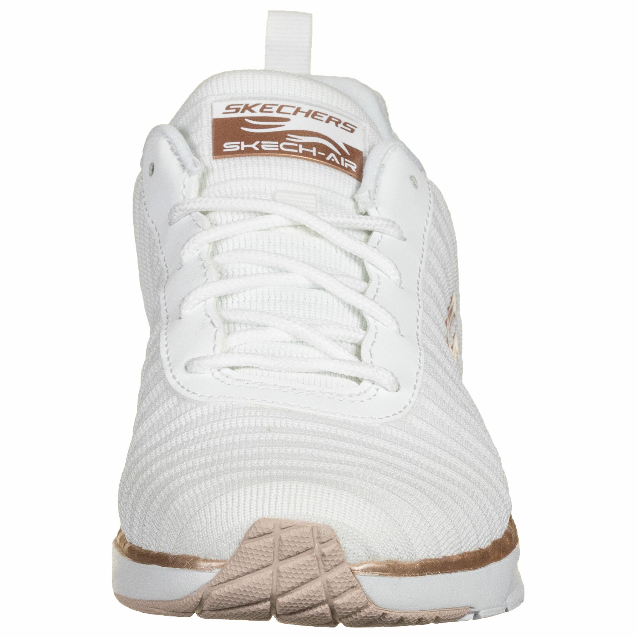 Intolerable serie Portero Skechers Air Infinity Sneaker Damen weiß / gold im Online Shop von  SportScheck kaufen