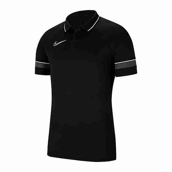 Nike Academy 21 Poloshirt Poloshirt Herren schwarzweissgrau