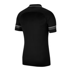 Rückansicht von Nike Academy 21 Poloshirt Poloshirt Herren schwarzweissgrau