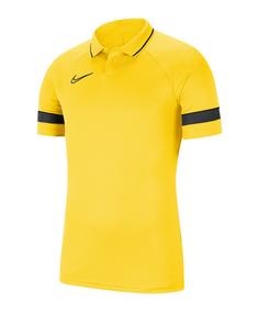 Nike Academy 21 Poloshirt Poloshirt Herren gelbschwarzgrau