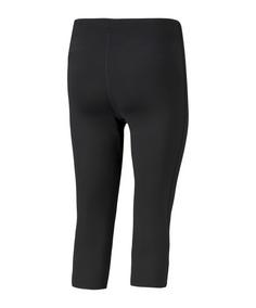 Rückansicht von PUMA Cross the Line 3/4 Tight Running Laufhose Herren schwarz