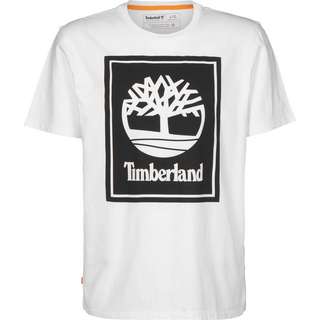 TIMBERLAND YC SS Stack Logo T-Shirt Herren weiß