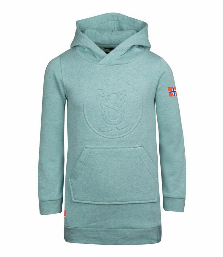 Trollkids Trollkids Sandefjord Kleid M&auml;dchen - Gletschergr&uuml;n/Blaugr&uuml;n - 0 | SportScheck