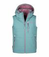 Trollkids Narvik XT Outdoorweste Kinder - Gletschergr&uuml;n/Orchidee