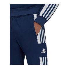 Rückansicht von adidas Squadra 21 Sweat Jogginghose Trainingshose Herren blau