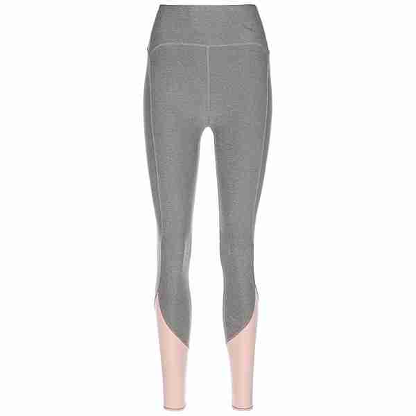 PUMA Studio Yogini Lux 7/8 Tights Damen grau / rosa im Online Shop von SportScheck kaufen