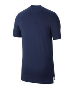Rückansicht von Nike Strike Poloshirt Poloshirt Herren blauweiss
