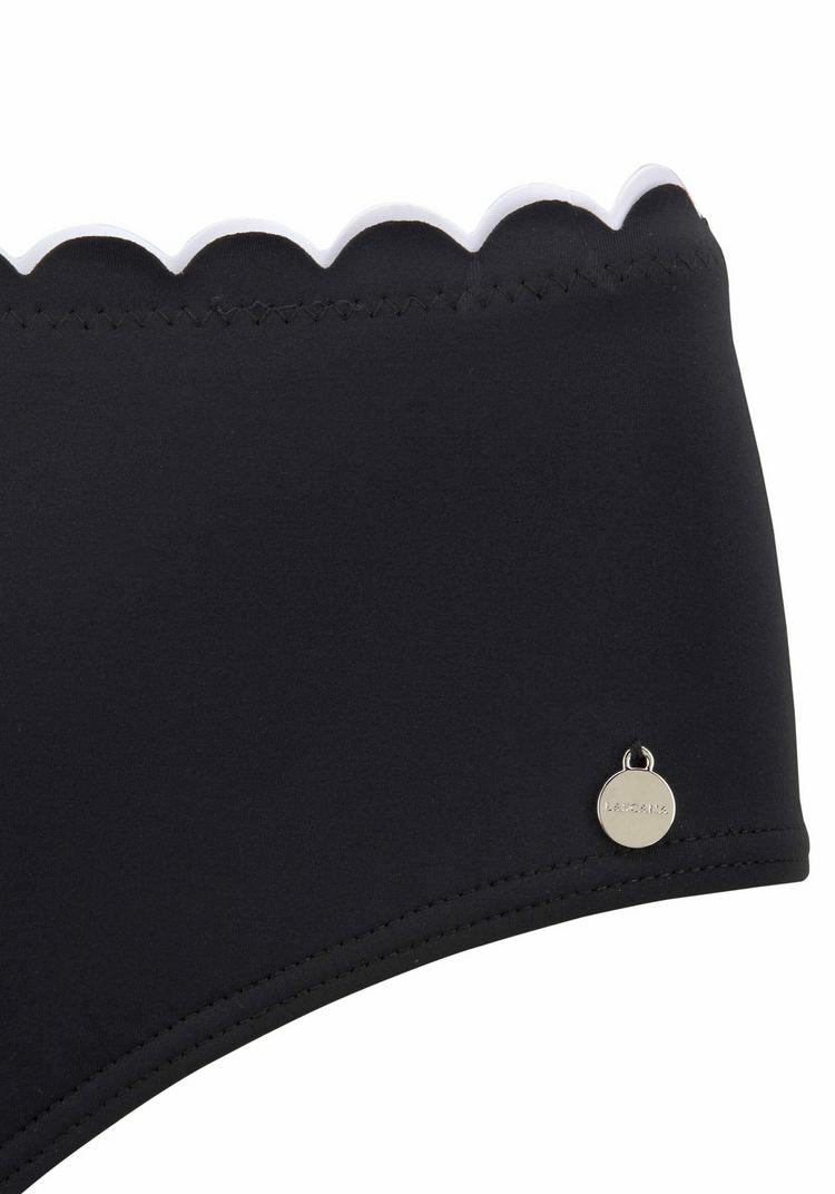 Lascana Lascana Bikini-Hose Bikini Hose Damen - schwarz-wei&szlig; - 0 | SportScheck